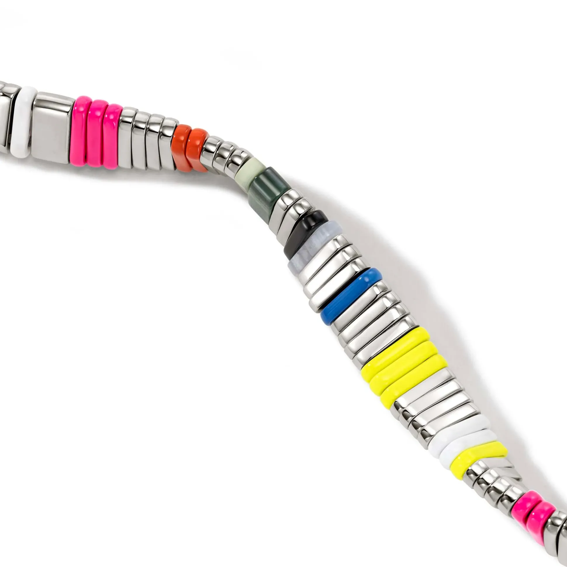 Men John Hardy Beads^Colorblock Bracelet, Silver, Gemstones