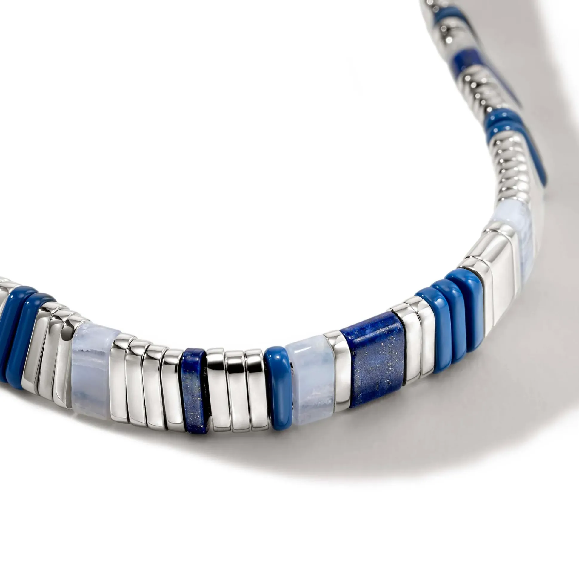 Men John Hardy Beads^Colorblock Bracelet, Silver, Gemstones