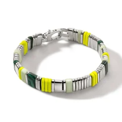 Men John Hardy Beads^Colorblock Bracelet, Silver, Gemstones