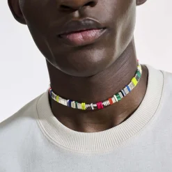 Women John Hardy Beads^Colorblock Choker, Silver, Gemstones