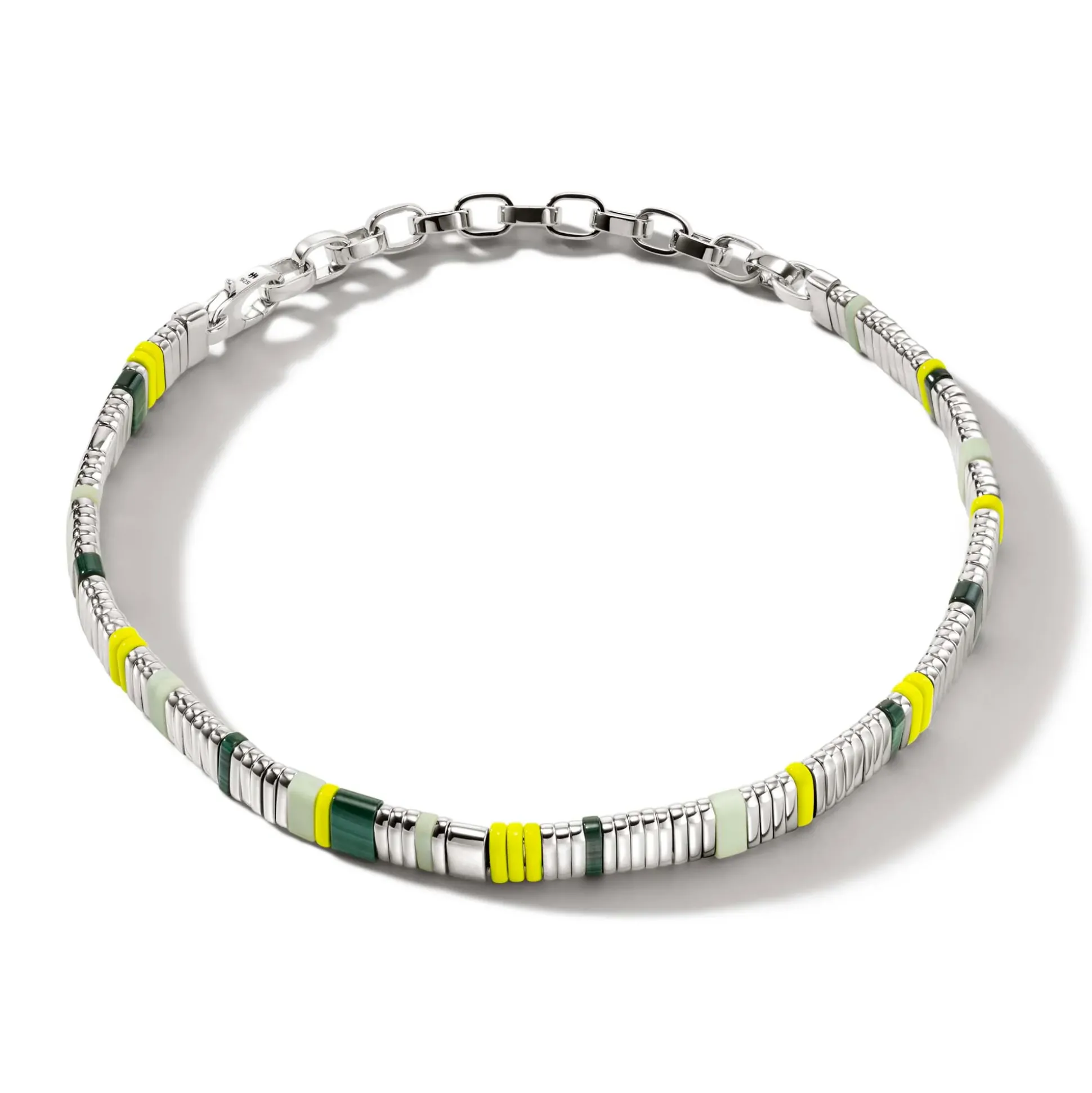Women John Hardy Beads^Colorblock Choker, Silver, Gemstones