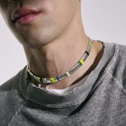 Women John Hardy Beads^Colorblock Choker, Silver, Gemstones