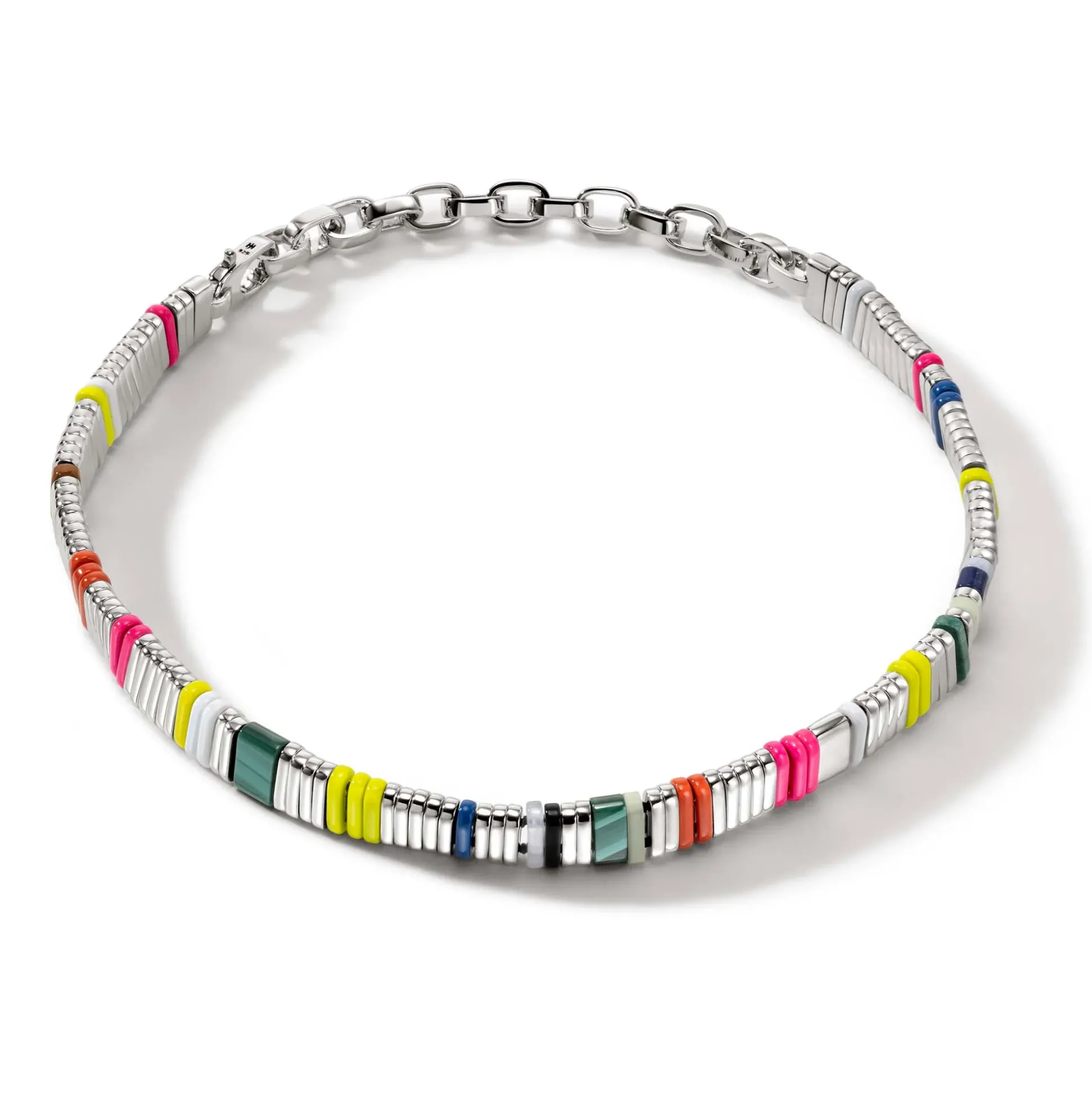 Women John Hardy Beads^Colorblock Choker, Silver, Gemstones
