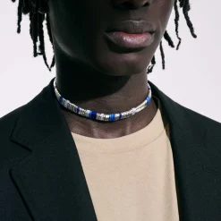 Women John Hardy Beads^Colorblock Choker, Silver, Gemstones