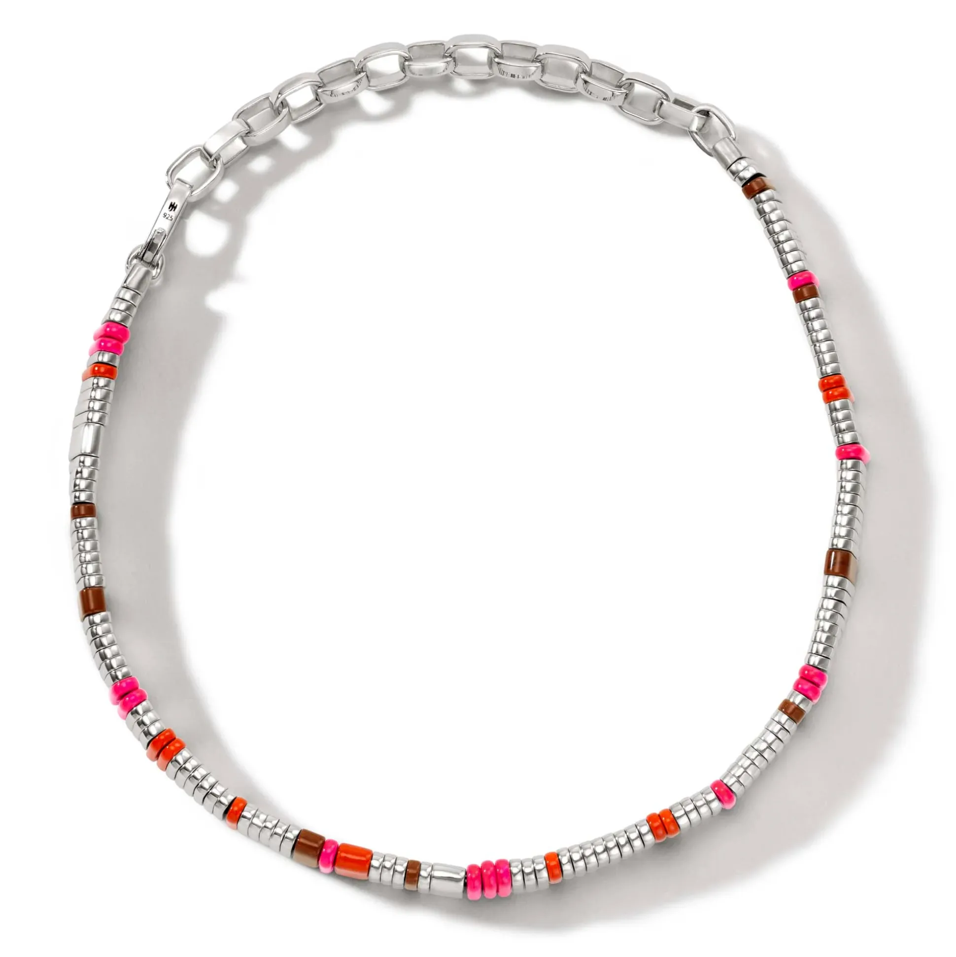 Women John Hardy Beads^Colorblock Choker, Silver, Gemstones