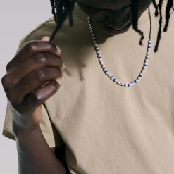 Women John Hardy Beads^Colorblock Necklace, Silver, Gemstones, Pearl