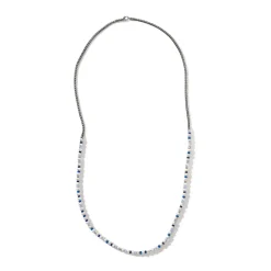 Women John Hardy Beads^Colorblock Necklace, Silver, Gemstones, Pearl