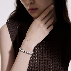 Men John Hardy Beads^Colorblock Wrap, Silver, Gemstones, Pearl