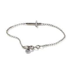 Men John Hardy Chains^Cross Bracelet, Sterling Silver