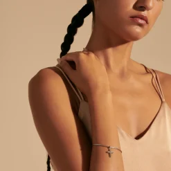 Men John Hardy Chains^Cross Charm Bracelet, Sterling Silver