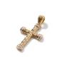 Men John Hardy Tags & Pendants^Cross Pendant, Gold, Diamonds