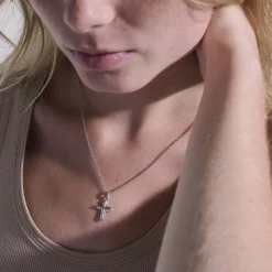 Women John Hardy Pendants^Cross Pendant Necklace, Sterling Silver