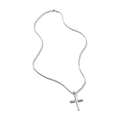 Men John Hardy Tags & Pendants^Cross Pendant Necklace, Sterling Silver