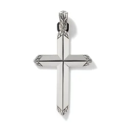 Men John Hardy Tags & Pendants^Cross Pendant, Sterling Silver