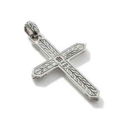 Men John Hardy Tags & Pendants^Cross Pendant, Sterling Silver