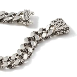 Men John Hardy Chains^Curb Chain Bracelet, Sterling Silver, 11Mm