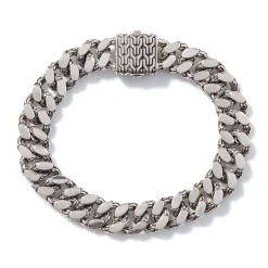 Men John Hardy Chains^Curb Chain Bracelet, Sterling Silver, 11Mm