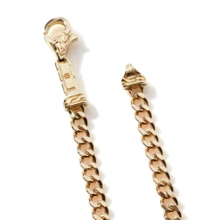 Men John Hardy Chains^Curb Chain Necklace, Gold, 3.6Mm