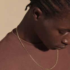 Men John Hardy Chains^Curb Chain Necklace, Gold, 3.6Mm