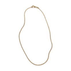 Men John Hardy Chains^Curb Chain Necklace, Gold, 3.6Mm