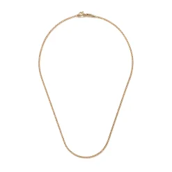 Men John Hardy Chains^Curb Chain Necklace, Gold, 3.6Mm