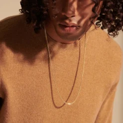 Men John Hardy Chains^Curb Chain Necklace, Gold, 3.6Mm