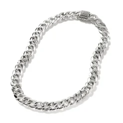 Women John Hardy Layering^Curb Chain Necklace, Sterling Silver, 14Mm