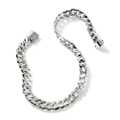 Women John Hardy Layering^Curb Chain Necklace, Sterling Silver, 14Mm