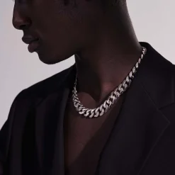 Women John Hardy Layering^Curb Chain Necklace, Sterling Silver, 14Mm