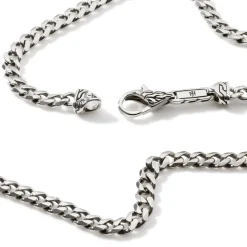 Men John Hardy Chains^Curb Chain Necklace, Sterling Silver, 3.9Mm