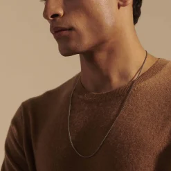 Men John Hardy Chains^Curb Chain Necklace, Sterling Silver, 3.9Mm