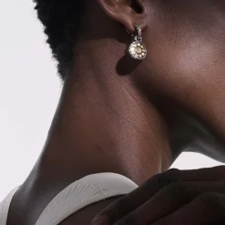 Women John Hardy Statement^Dot Drop Earring, Gold, Sterling Silver