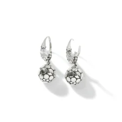 Women John Hardy Statement^Dot Drop Earring, Sterling Silver