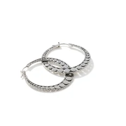 Women John Hardy Hoops^Dot Hoop Earring, Sterling Silver