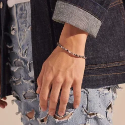 Men John Hardy Beads^Heishi Bracelet, Gemstones, Sterling Silver