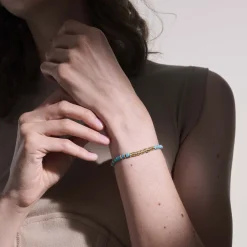 Men John Hardy Beads^Heishi Bracelet, Gemstones, Gold