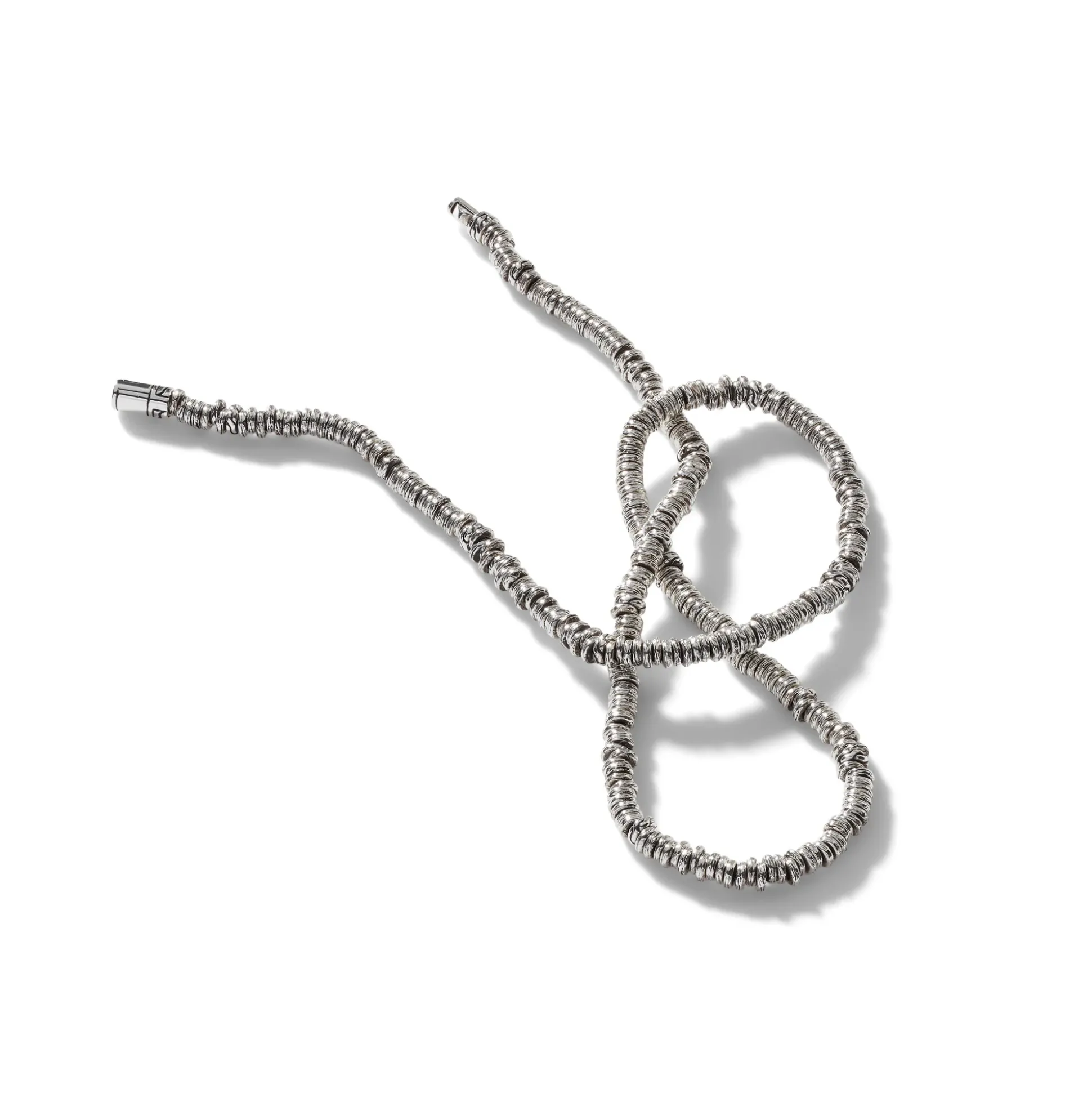 Men John Hardy Beads^Heishi Necklace, Sterling Silver