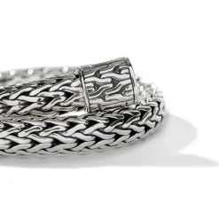 Men John Hardy Chains^Icon Bracelet, Dark Silver, 7.5Mm