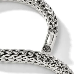 Men John Hardy Chains^Icon Bracelet, Dark Silver, 6.5Mm