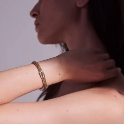 Men John Hardy Chains^Icon Bracelet, Gold, Sterling Silver, 6.5Mm