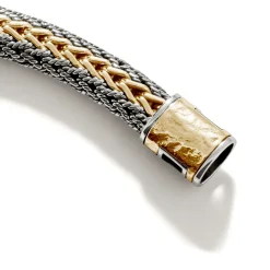 Men John Hardy Chains^Icon Bracelet, Gold, Sterling Silver, 8Mm