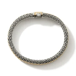 Men John Hardy Chains^Icon Bracelet, Gold, Sterling Silver, 8Mm