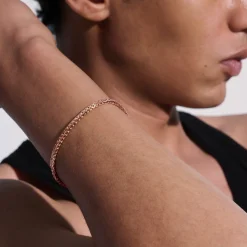 Men John Hardy Chains^Icon Bracelet, Rose Gold, 3.5Mm