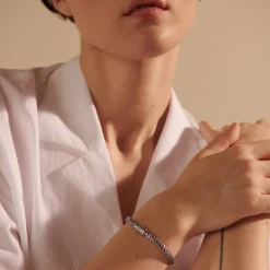 Women John Hardy Chains^Icon Bracelet, Sterling Silver, Gold, 6.5Mm