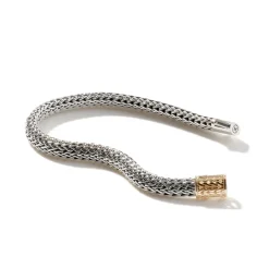 Women John Hardy Chains^Icon Bracelet, Sterling Silver, Gold, 6.5Mm