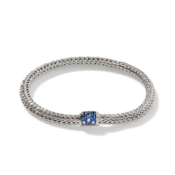 Women John Hardy Chains^Icon Bracelet, Sterling Silver, Pave, 5Mm
