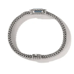 Men John Hardy Chains^Icon Bracelet, Sterling Silver, Gemstone, 5Mm