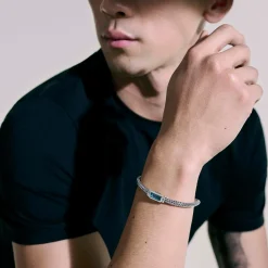 Men John Hardy Chains^Icon Bracelet, Sterling Silver, Gemstone, 5Mm