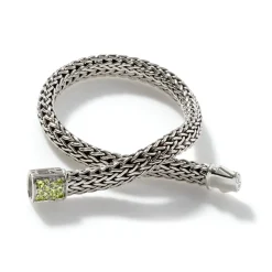 Men John Hardy Chains^Icon Bracelet, Sterling Silver, Pave, 6.5Mm