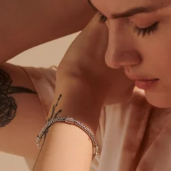 Women John Hardy Chains^Icon Bracelet, Sterling Silver, Diamonds, 5Mm